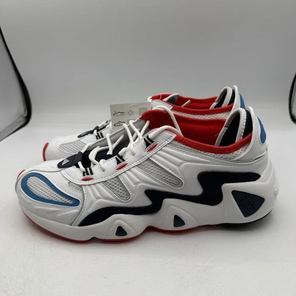Adidas FYW S-97 OG Salvation Shoes Mens Size 9.5 White/Blue/Red Sneakers G27704 - Picture 6 of 10